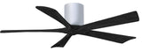 Matthews Fan, Irene-5H Ceiling Fan, Gloss White, 52", Matte Black