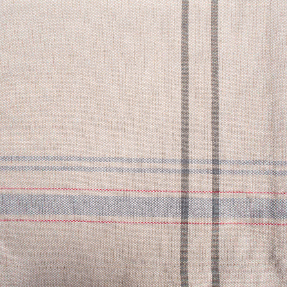 DII Gray French Stripe Napkin, Set of 6