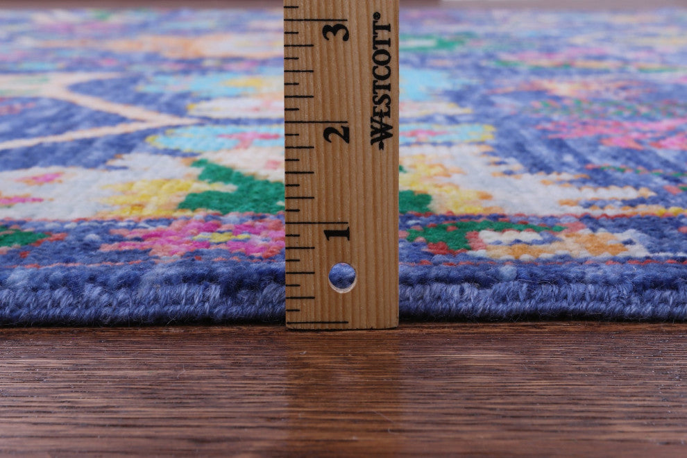 8' 2" X 10' 0" Persian Fine Serapi Hand Knotted Wool Rug - Q14937