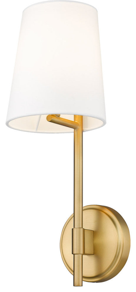 Zlite 816-1S-OBR 1-Light Wall Sconce, White