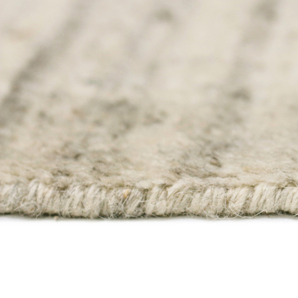 Heaven Lumia Area Rug, Ivory, 12' x 15', Striped