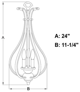 Monrovia 11.25" Pendant Oil Rubbed Bronze