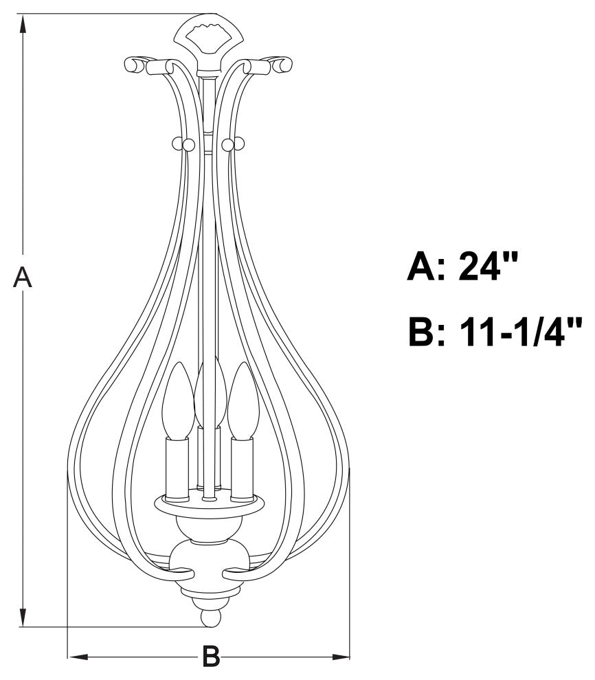 Monrovia 11.25" Pendant Oil Rubbed Bronze