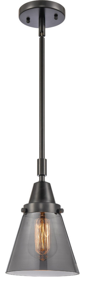 INNOVATIONS LIGHTING 447-1S-BK-G63 Small Cone Mini Pendant