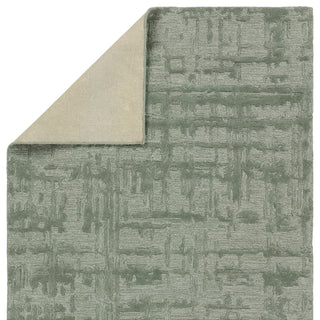 Igneous Handmade Abstract Sage Area Rug 5'X8'