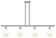Innovations 516-4I-PN-G651-6-LED 4-Light Island Light, Polished Nickel