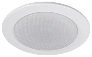 NICOR 4" Recessed Albalite Shower Trim, White