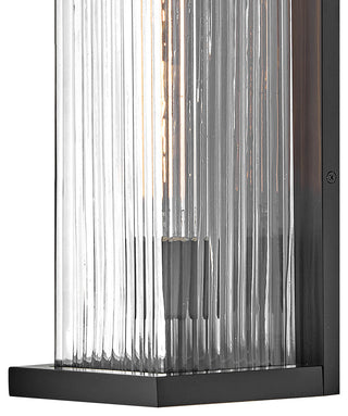 Hinkley Torrent Medium Wall Mount Lantern, Black