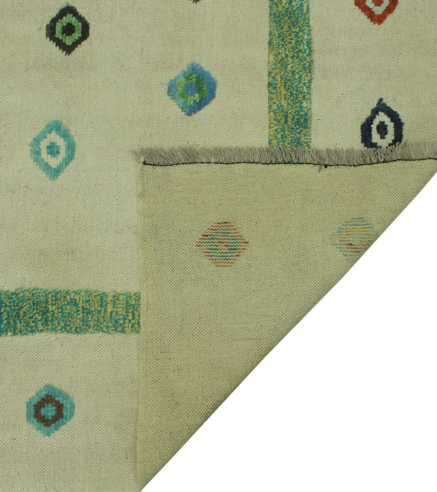 High-Low Kilim Kasra Beige Rug