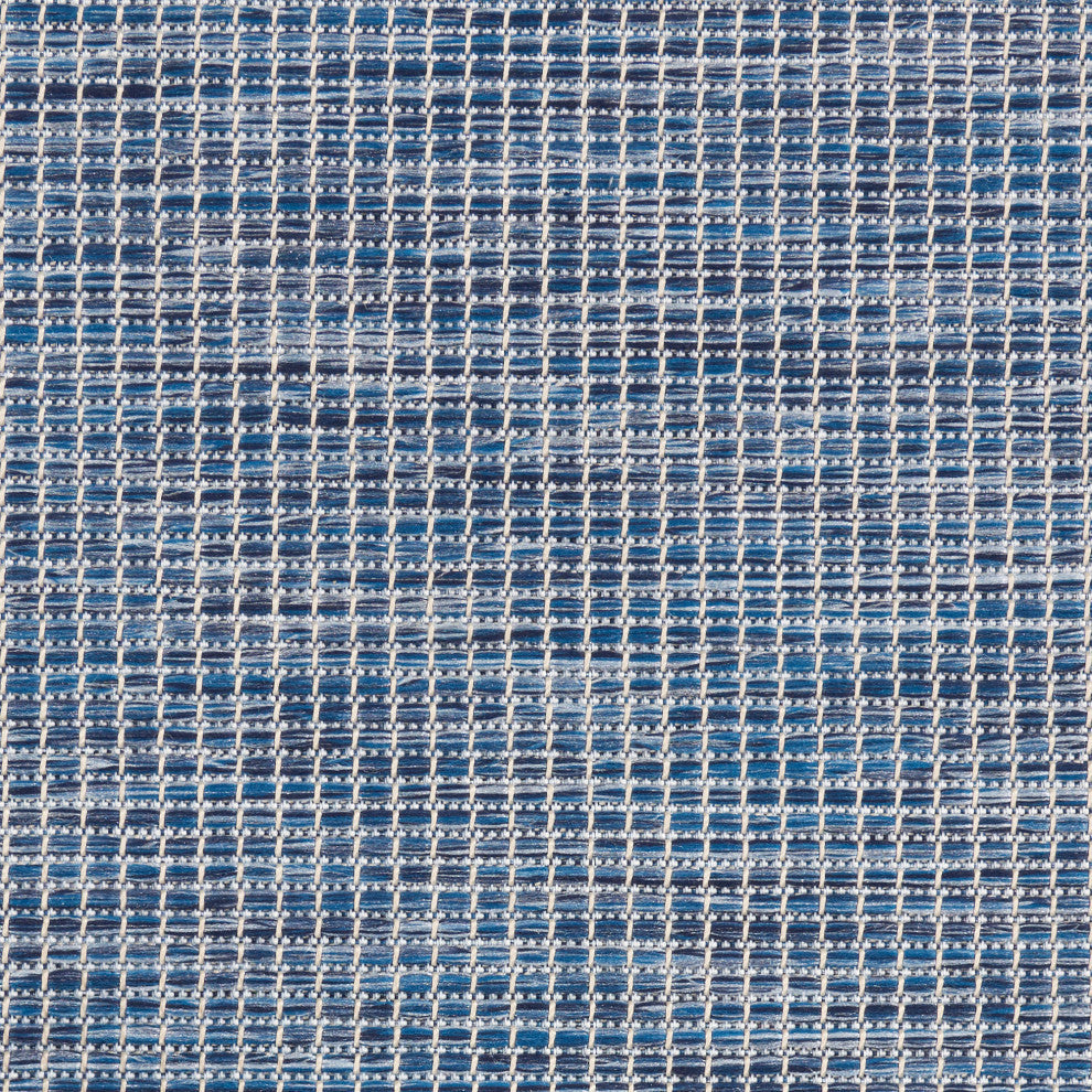 Nourison Positano Contemporary Area Rug, Navy Blue, 3'x5'