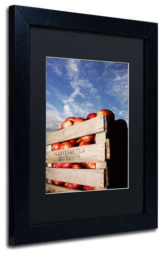 Jason Shaffer 'Orchard' Matted Framed Art, Black Frame, Black Mat, 11x14