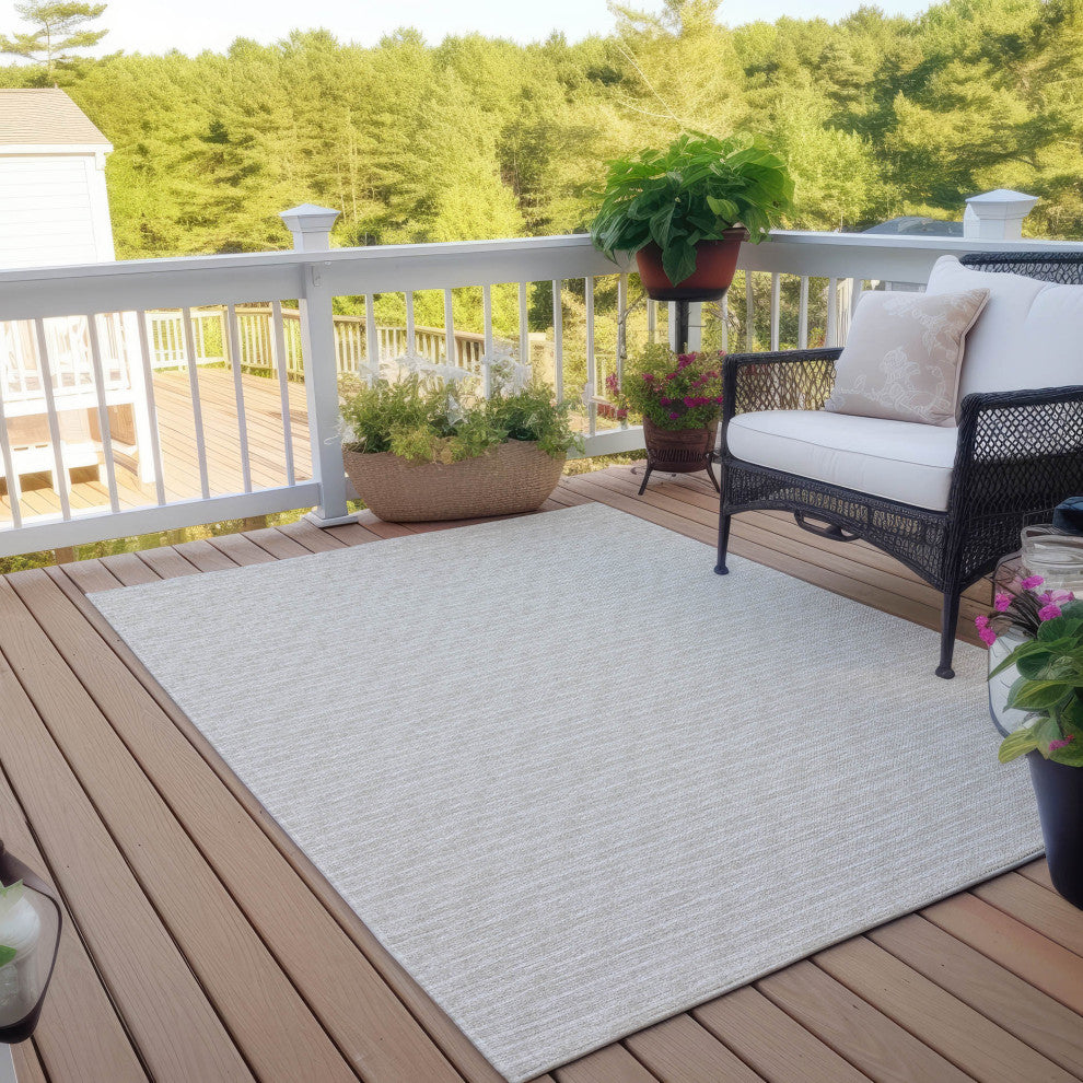 Indoor/Outdoor Laidley LA1 Linen Machine Washable 3' x 5' Rug