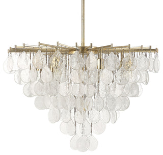 Uttermost Goccia 8-LIght Tear Drop Glass Pendant