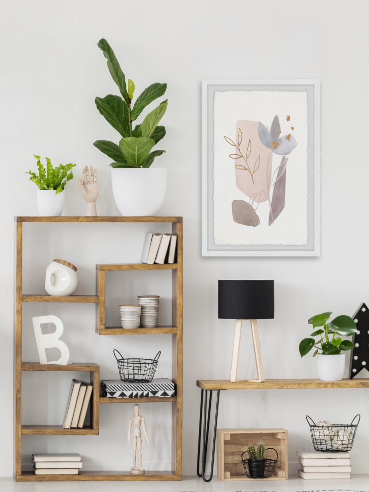 "Garden in the Rocks" Framed Painting Print, 30x45