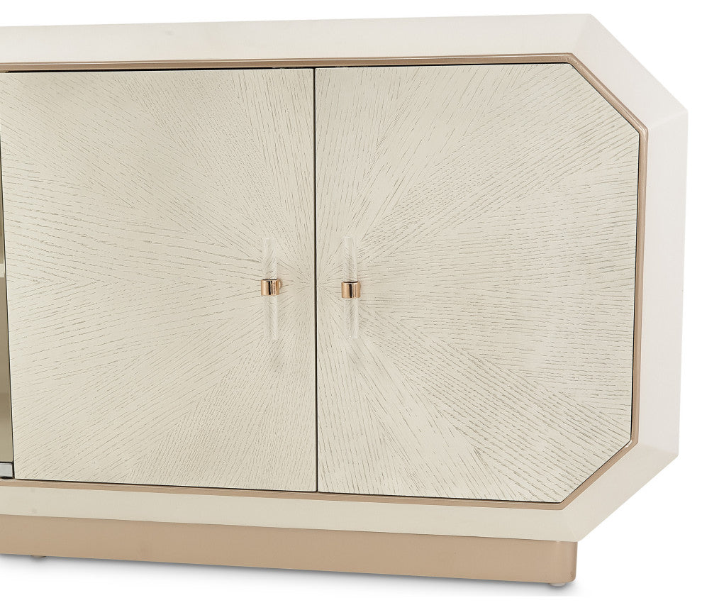 La Rachelle Media Cabinet - Medium Champagne