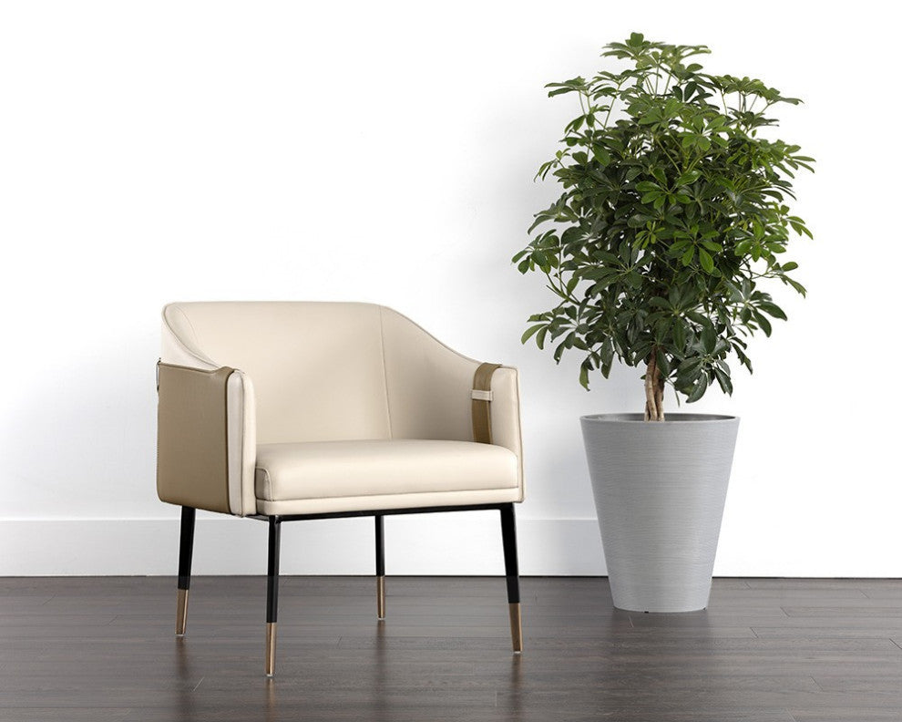 Carter Lounge Chair, Napa Beige/Napa Tan