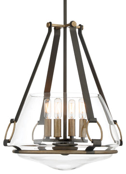 Minka-Lavery - 3904-107 - Four Light Pendant/Semi Flush Mount - Eden Valley - Sm