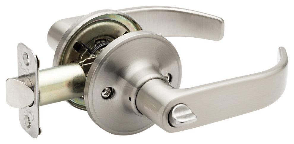 Privacy Lever, Satin Stainless