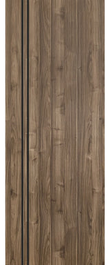 Slab Barn Door Panel 30 x 80 | Planum 0016 Walnut with  | Sturdy Finished