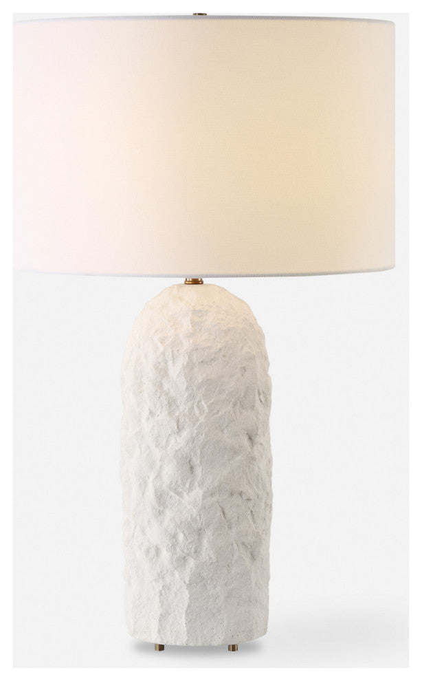Uttermost 30393-1 Vieste 28" Tall Buffet Table Lamp - Vieste White