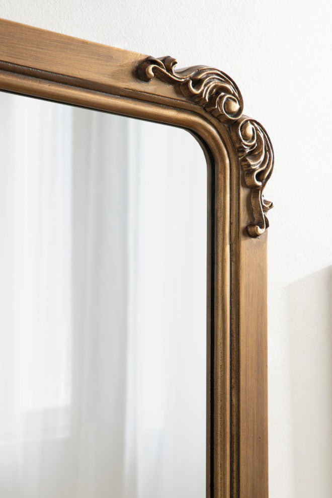 Ivette Rectangle Mirror, Gold 25x35