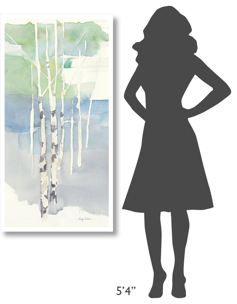 "Aspens Panel I" Digital Paper Print by Avery Tillmon, 26"x50"