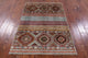 Super Kazak Khorjin Hand Knotted Wool Rug 3' 4" X 4' 10" - Q12316