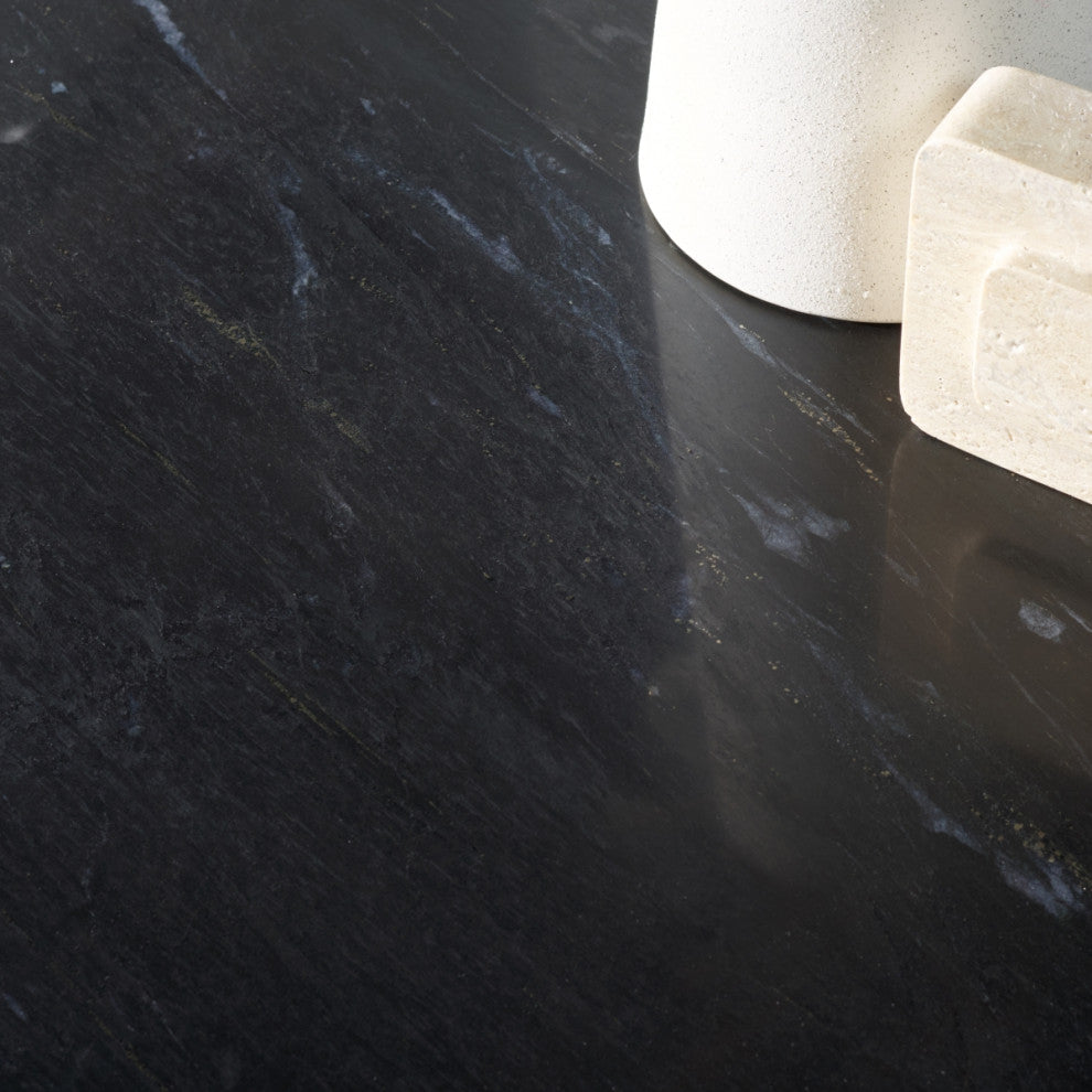 Safavieh Couture Daysi Marble Coffee Table, Black