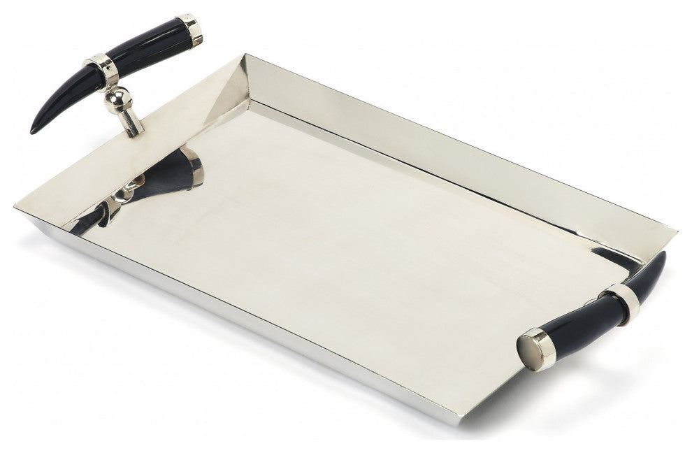 Rectangular Stainless Steel Serving Tray