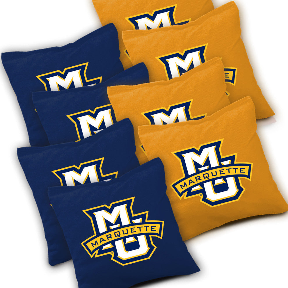 Marquette Striped Cornhole Set