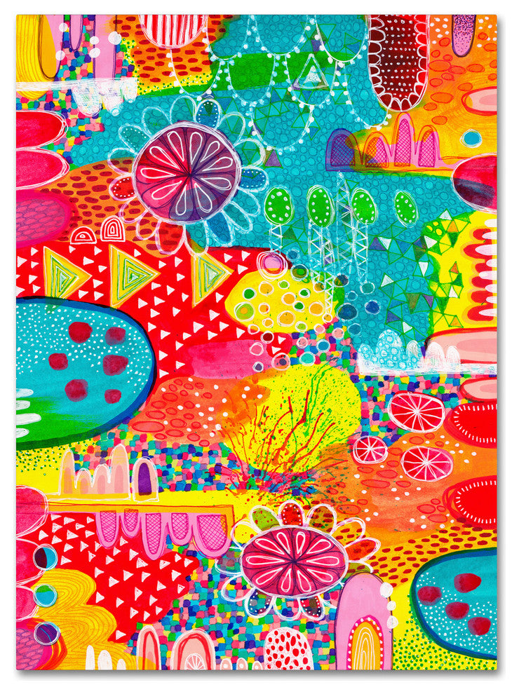 Hello Angel ''Sunshine and Lollipops'' Canvas Art, 24x18