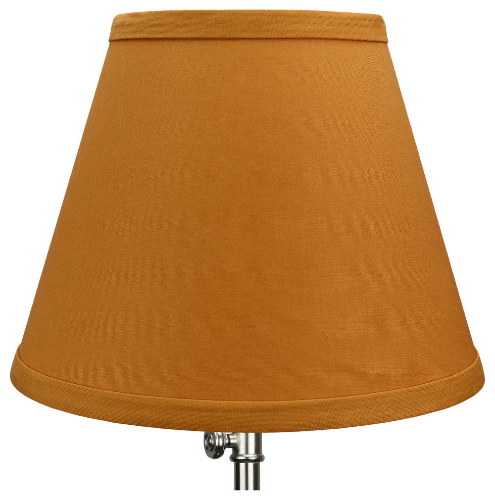 Fenchel Shades, 5"x9"x7" Spider Attachment Empire Lamp Shade, Linen