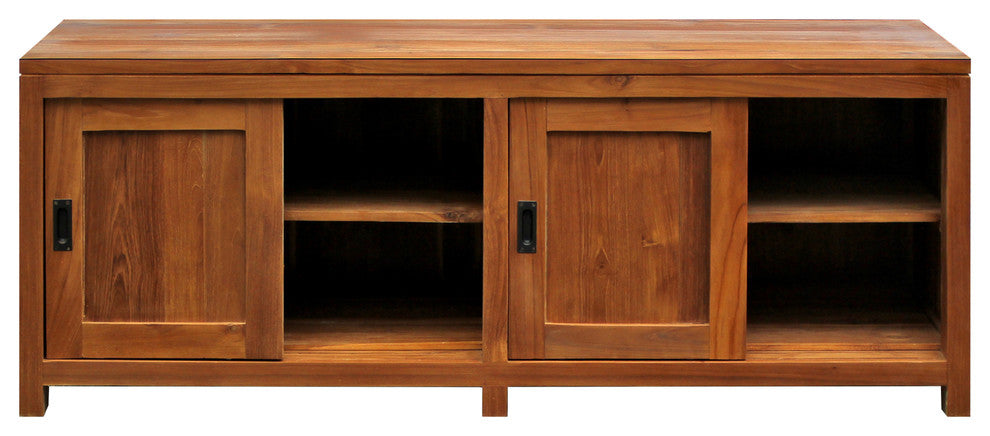 Teak Wood Venice Media Center