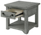 Dove Gray Beach House 1-Drawer End Table