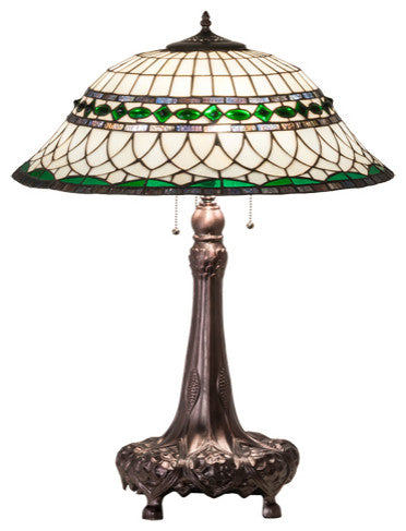 Meyda Lighting 230467 31" High Tiffany Roman Table Lamp