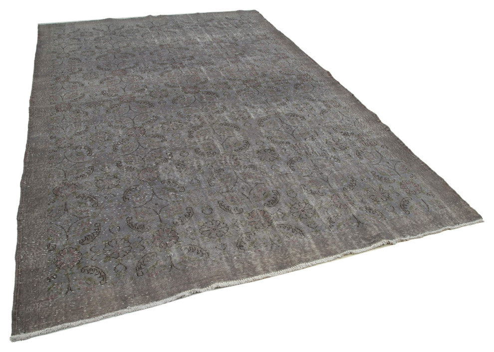 Rug N Carpet - Hand-knotted Turkish 6' 11" x 10' 5" Vintage Large Area Rug
