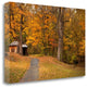 "Autumn Home" By Natalie Mikaels, Giclee Print on Gallery Wrap Canvas