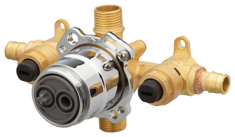 Treysta Tub & Shower Valve- Horizontal Inputs WITH Stops- Cold Expansion Pex