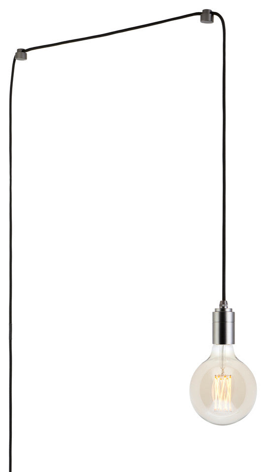 Graphite plug-in pendant with Gaia US