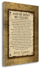 "Names Of Christ" By Jennifer Pugh, Giclee Print on Gallery Wrap Canvas