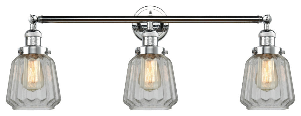 INNOVATIONS LIGHTING 205-PC-S-G142 Chatham 3 Light Bath Vanity Light