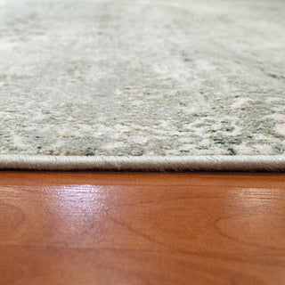 Leda Ivory and Gray Area Rug, 3.11'x5.7'