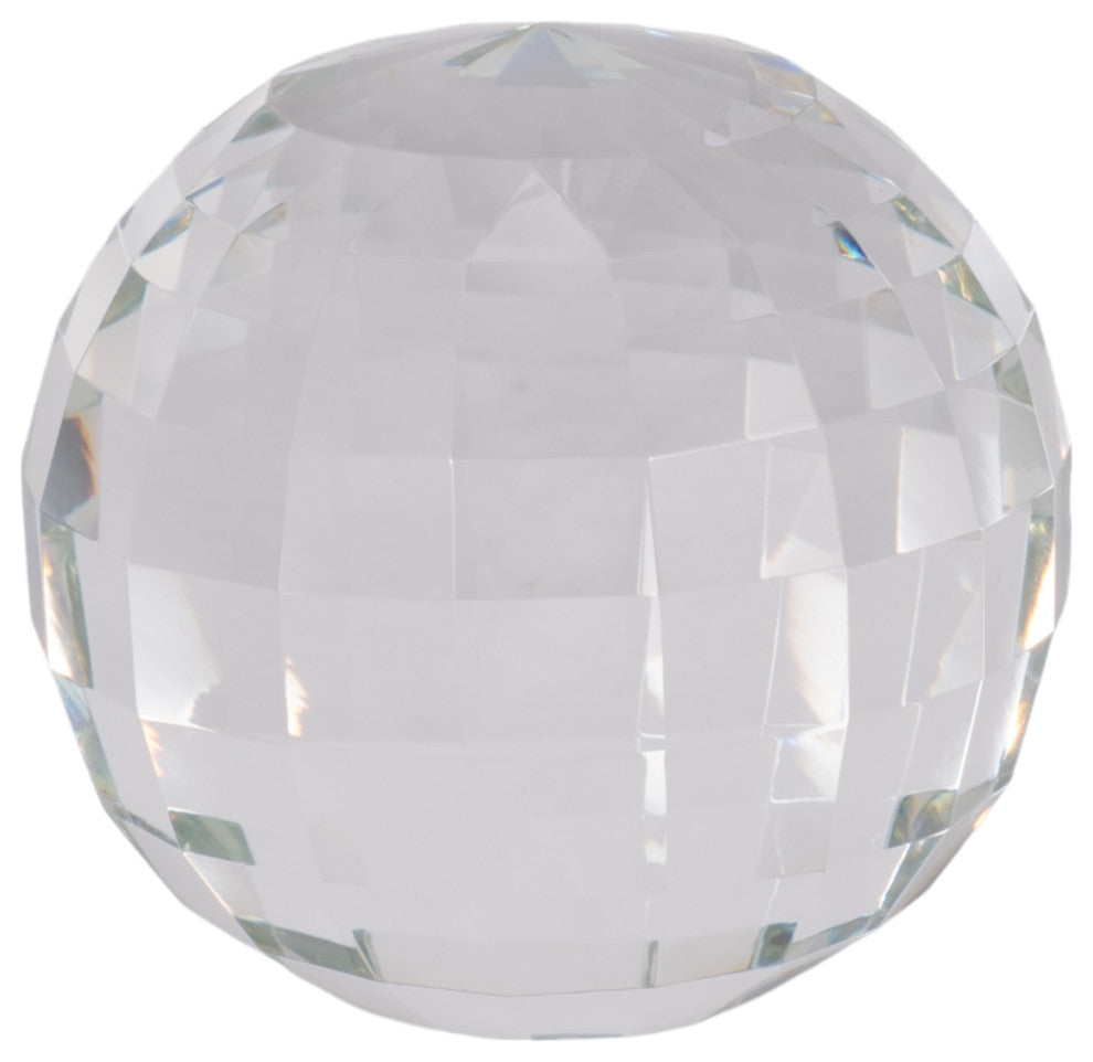 Crystal 5" Orb, Clear