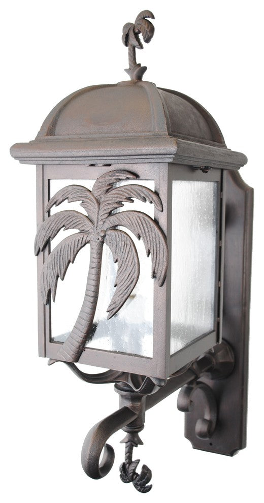 Americana Palm Tree Wall Bracket, White