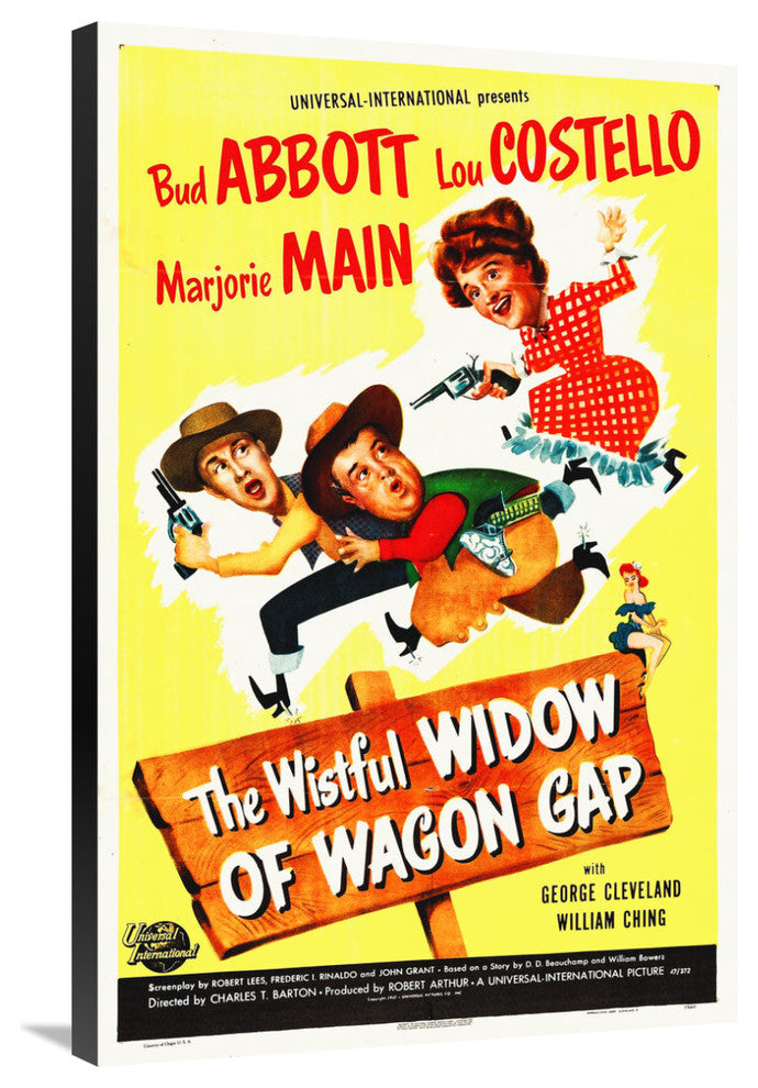 Abbott and Costello, The Wistful Widow Of Wagon Gap, 01, 24x36