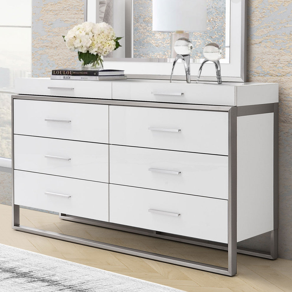 Marquee Dresser - Cloud White