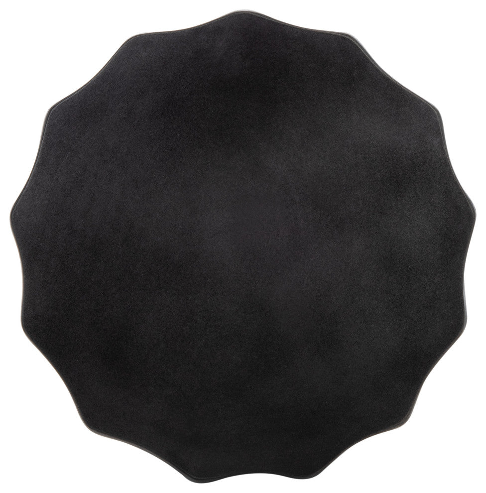 Safavieh Jaslyn Concrete Accent Table, Black