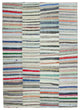 Rug N Carpet - Handmade Anatolian 8' 9'' x 12' 6'' Rustic Patchwork Kilim Rug