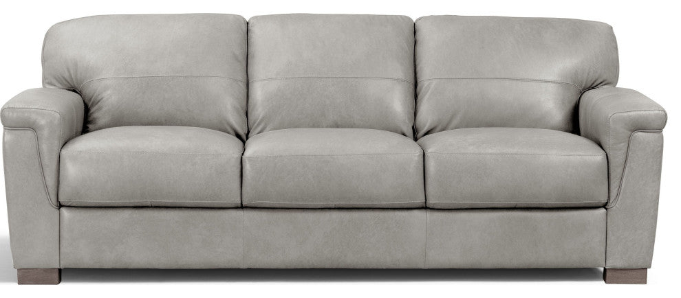ACME Cornelia Sofa in Pearl Gray Leather