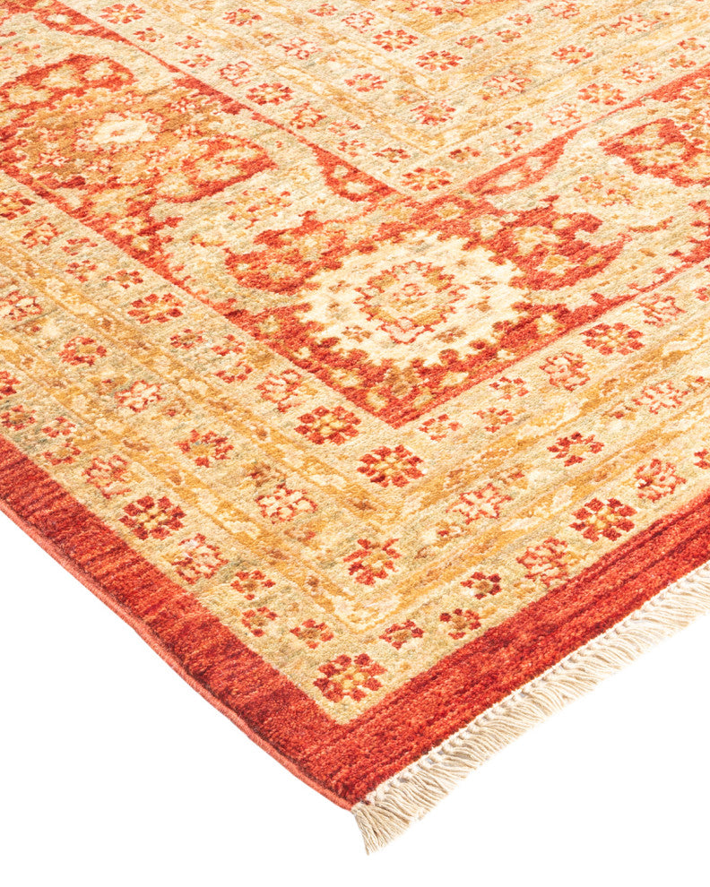 Mogul, One-of-a-Kind Hand-Knotted Area Rug Orange, 8'4"x11'4"